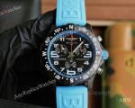 High Quality Replica BREITLING Endurance Vietnam Imported Rubber Strap Oversized 3/6/9 Markers Face Dial Bi-Directional Rotating (N/S/E/W & 360° Scale) Bezel Stainless Steel Case Watch 44mm